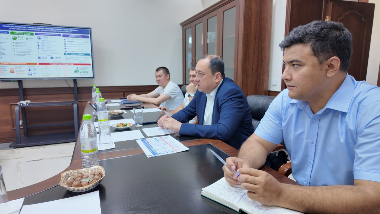 JSST delegatsiyasi Samarqand viloyatida sog‘liqni saqlash sohasidagi islohotlar bilan tanishdi